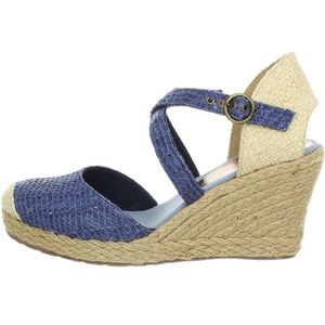 Coconuts size 7 worn once Hepburn  blue espadrilles